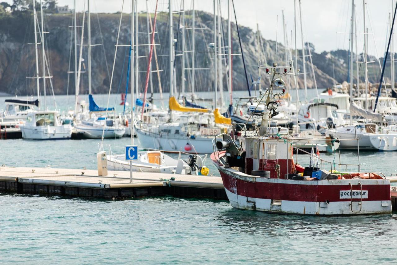 Le Portzic, Appartement Proche Plage De Morgat Crozon Exteriör bild